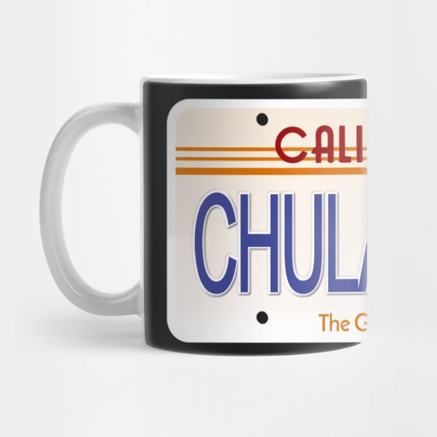 Chula Vista California State License Plate by Mel's Designs